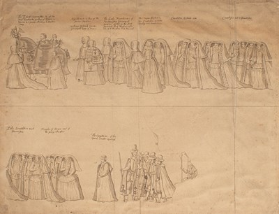 Lot 31 - Panorama, The Funeral Procession of Queen Elizabeth