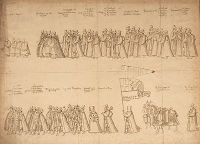 Lot 31 - Panorama, The Funeral Procession of Queen Elizabeth