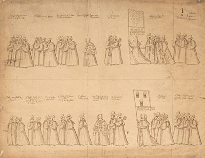 Lot 31 - Panorama, The Funeral Procession of Queen Elizabeth