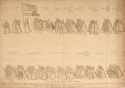 Lot 31 - Panorama, The Funeral Procession of Queen Elizabeth