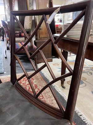 Lot 672 - A set of eight 19th Century mahogany Cockpen chairs