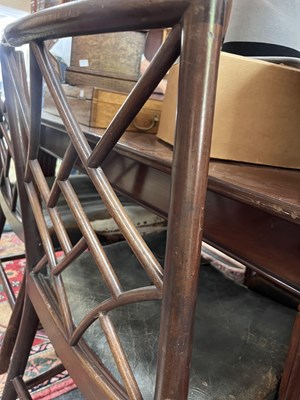Lot 672 - A set of eight 19th Century mahogany Cockpen chairs