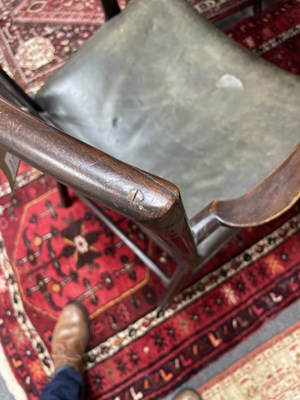 Lot 672 - A set of eight 19th Century mahogany Cockpen chairs