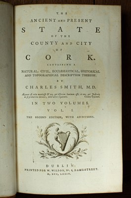 Lot 51 - Smith (Charles) The Ancient and Present State of the County and City of Cork