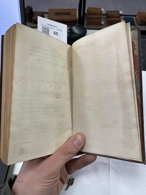 Lot 65 - Medicine: LIND, James (1716-94) An Essay on ... preserving the Health of Seamen