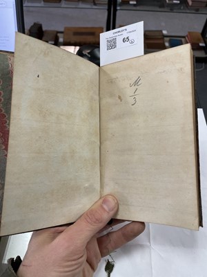 Lot 65 - Medicine: LIND, James (1716-94) An Essay on ... preserving the Health of Seamen