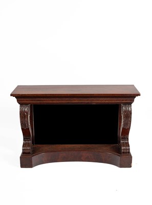 Lot 461 - A 19th Century American mahogany console table