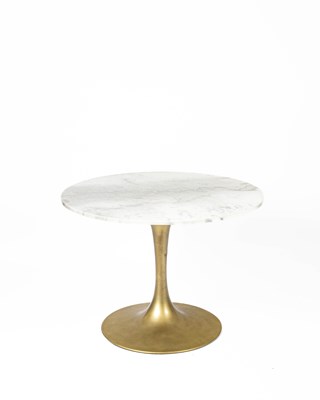 Lot 561 - A circular breakfast table in the manner of Eero Saarinen