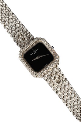 Lot 325 - A lady's Baume Mercier 18ct white gold and diamond watch
