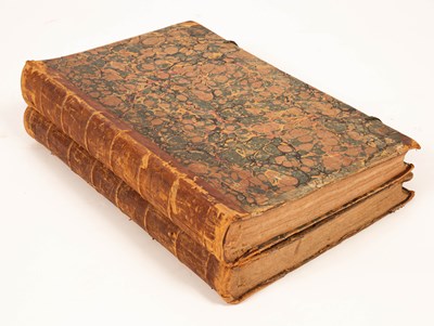 Lot 2 - Two large George III Estate ledgers
