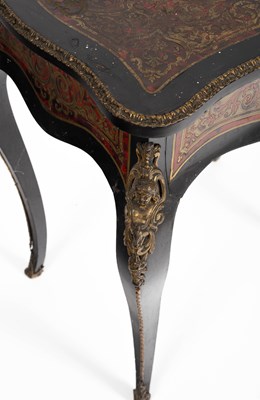 Lot 48 - A French Boulle inlaid table