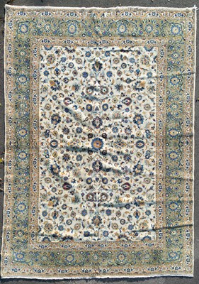 Lot 639 - A Kashan carpet Central Persia