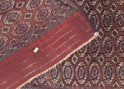 Lot 643 - A Tekke Carpet