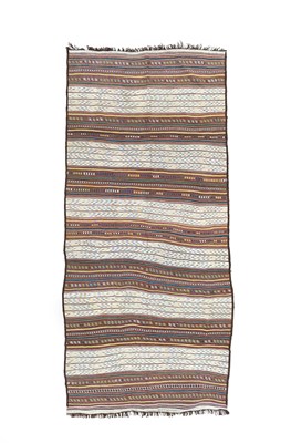 Lot 643 - A finely woven Safid kilim