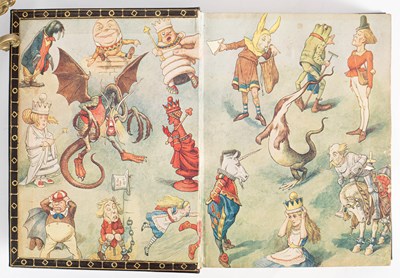 Lot 570 - Garrett (Frank, binder): Carroll (Lewis) [Charles Lutwidge Dodgson] Through the Looking Glass