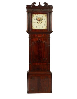 Lot 762 - A 19th Century mahogany longcase clock