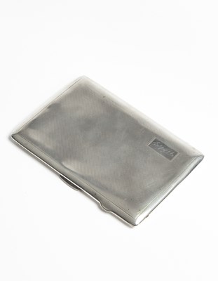 Lot 21 - A silver cigarette case