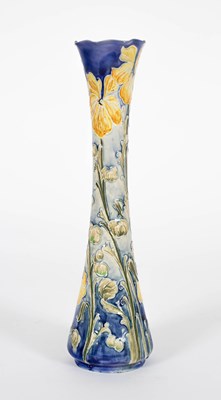 Lot 341 - A MacIntyre Moorcroft Florian Ware vase
