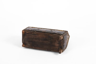Lot 194 - A mid 16th Century style Limoges enamel reliquary casket
