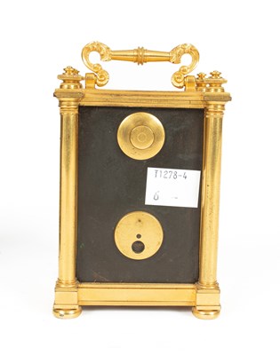 Lot 377 - A good calendar carriage timepiece