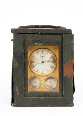 Lot 377 - A good calendar carriage timepiece
