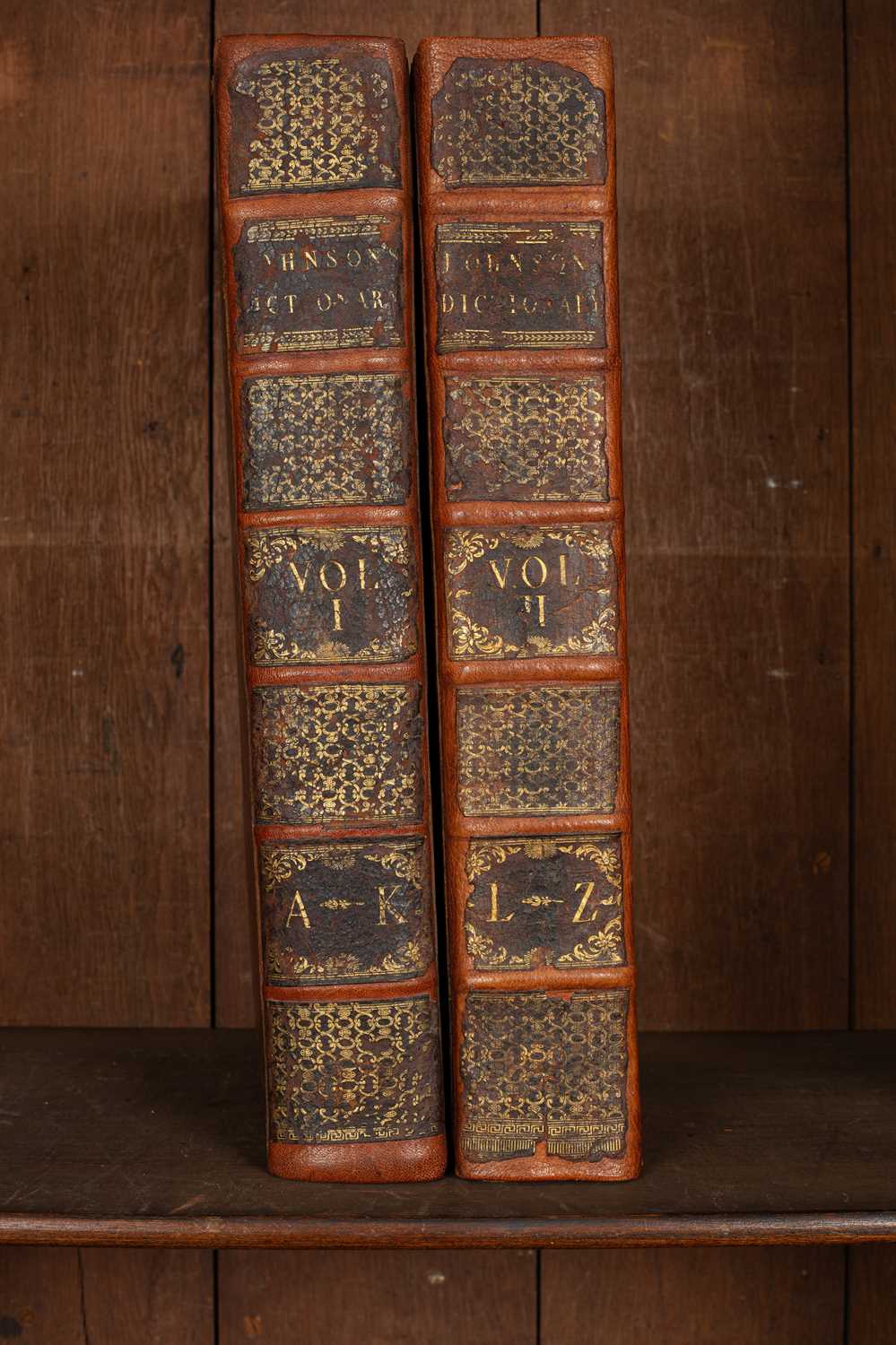 Lot 497 - Johnson (Samuel) A Dictionary of the English Language