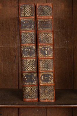 Lot 497 - Johnson (Samuel) A Dictionary of the English Language