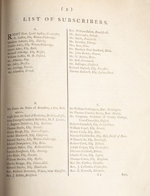 Lot 272 - Lysons (Samuel) A Collection of Gloucestershire Antiquities