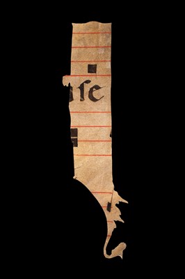 Lot 434 - Christ, in a large initial [Italy (Naples), circa 1325]