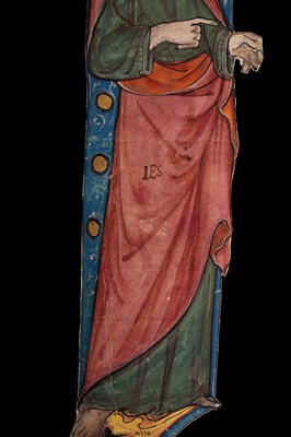 Lot 434 - Christ, in a large initial [Italy (Naples), circa 1325]