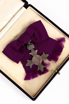 Lot 17 - A Garrard & Co civil MBE