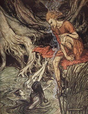 Lot 242 - Rackham (Arthur) The Rhinegold and the Valkyrie