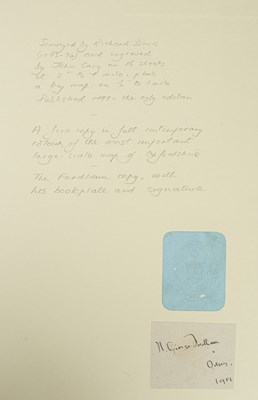 Lot 414 - Davis (Richard) A New Map of the County of Oxford from an Actual Survey