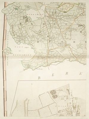 Lot 414 - Davis (Richard) A New Map of the County of Oxford from an Actual Survey