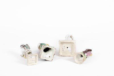 Lot 79 - Four pearlware figures