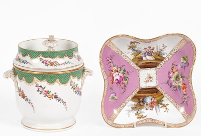 Lot 80 - A porcelain ice pail