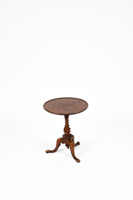 Lot 303 - A 19th Century mahogany tripod table