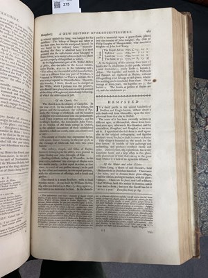 Lot 275 - Rudder (Samuel) A New History of Gloucestershire