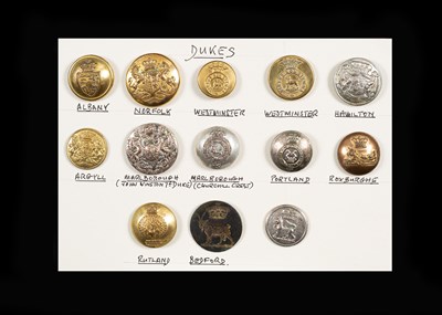 Lot 217 - A group of thirteen livery buttons