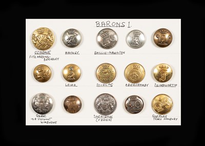 Lot 221 - A group of fifteen livery buttons