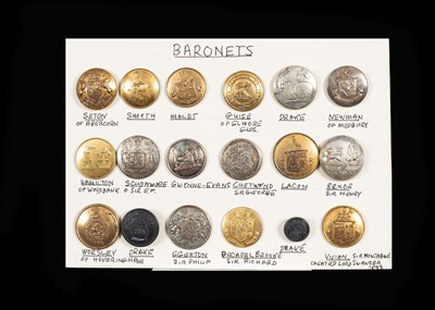 Lot 223 - A group of eighteen livery buttons