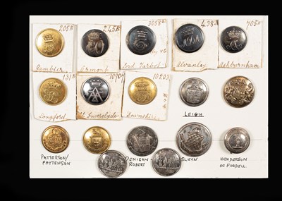 Lot 227 - A group of seventeen livery buttons