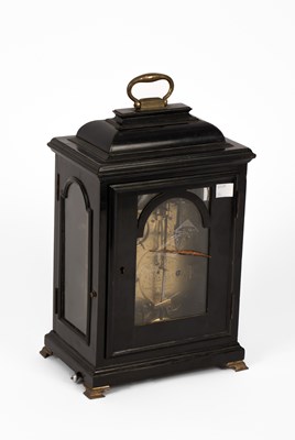 Lot 1022 - Vulliamy, London, an ebonised quarter repeating bracket clock