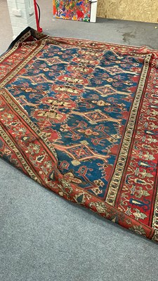Lot 320 - An unusual West Persian carpet