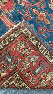 Lot 320 - An unusual West Persian carpet