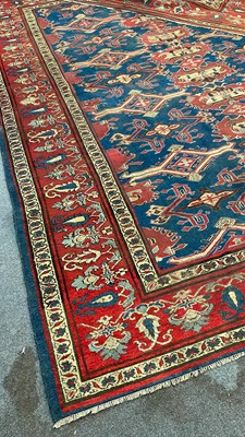 Lot 320 - An unusual West Persian carpet