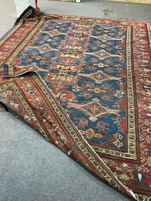 Lot 320 - An unusual West Persian carpet