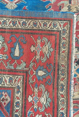 Lot 320 - An unusual West Persian carpet