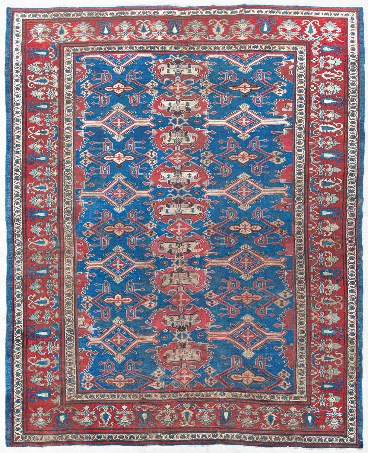Lot 320 - An unusual West Persian carpet