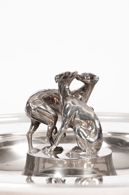 Lot 39 - A silver presentation dish